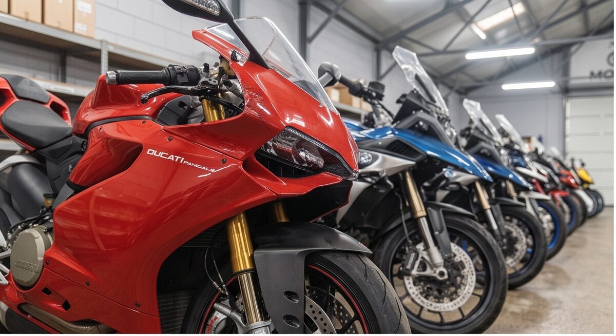Gotowe do sprzedaży motocykle w magazynie MotoHero